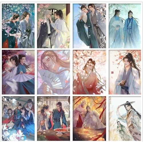 5D DIY Diamond Painting Shan He Ling Chinese Style Boys Drama Gong Jun Diamond Mosaic Embroidery Cross Stitch Kits Home Decor