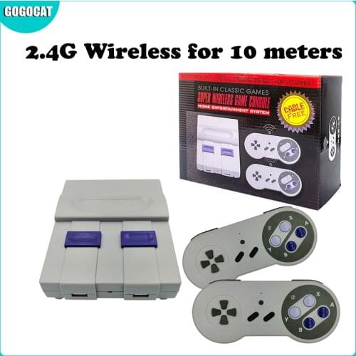 A Set HD/AV Family Video Games Handheld Console Retro Super Classic Game Mini 8 Bit Gaming Player with 2 Gamepads Gift for Kid