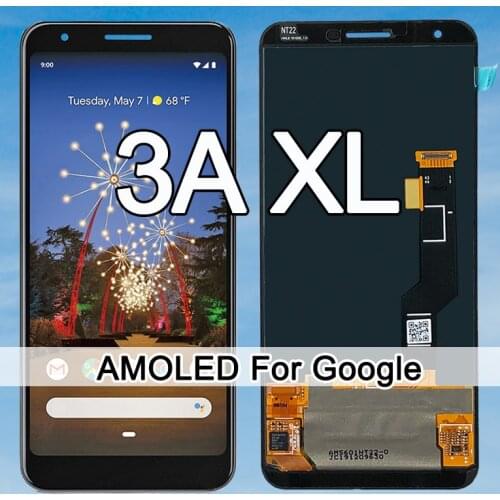 Original Amoled For Google Pixel 3A XL LCD Display Touch Screen Digitizer Assembly G020C G020G G020F Pixel 3AXL LCD Screen