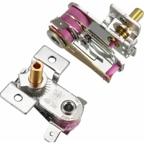 Thermostat Switch, Adjustable Heater Temperature Controller 16A 2pcs
