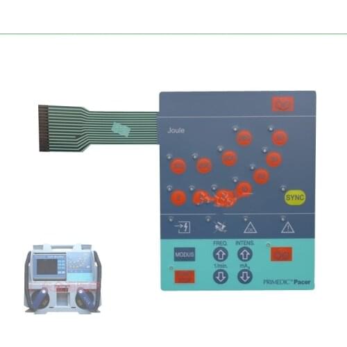 FOR PRIMEDIC Defibrillator M240 DM10 DM30 Button Film Panel PRIMEDIC New Handle Accessories
