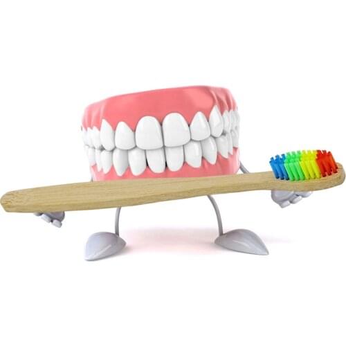 Drop Ship 1pcs Colorful Tooth Brush Head Environment Wooden Bamboo Toothbrush Oral Care Soft Teeth Brush Bristle Teethbrush