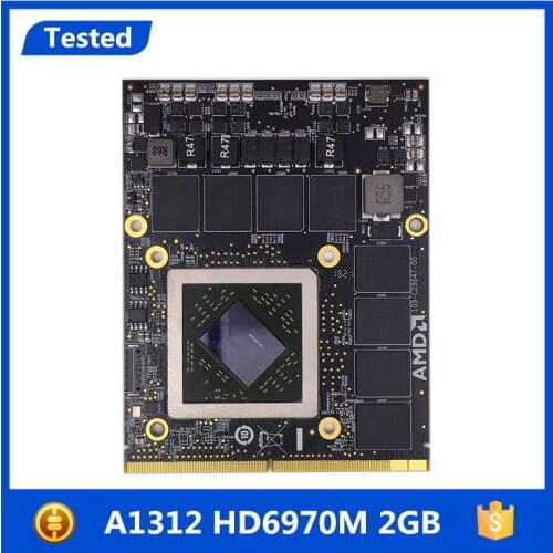 Sale HD6970m 2GB HD6970 VGA Video Card for Apple iMac 27" A1312 2G 2011 year 109-C29657-10 Graphics card replacement