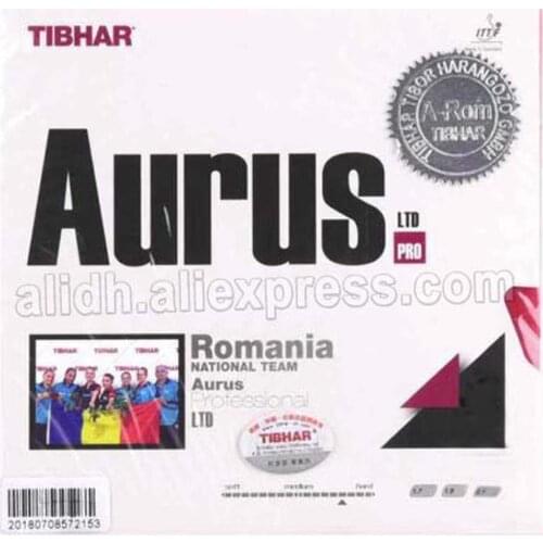 Original Tibhar aurus pro table tennis rubber for Romania national team pimples in fast attack loop for table tennis rackets