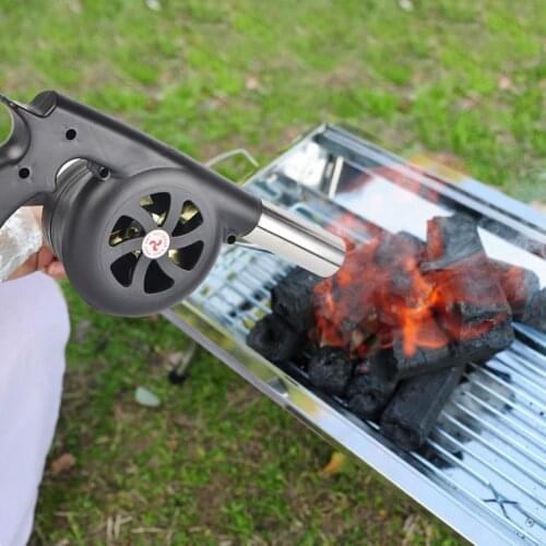 Hand-operated combustion-supporting blower, manual blower,outdoor picnic and camping fire tool,combustion blower,barbecue blower
