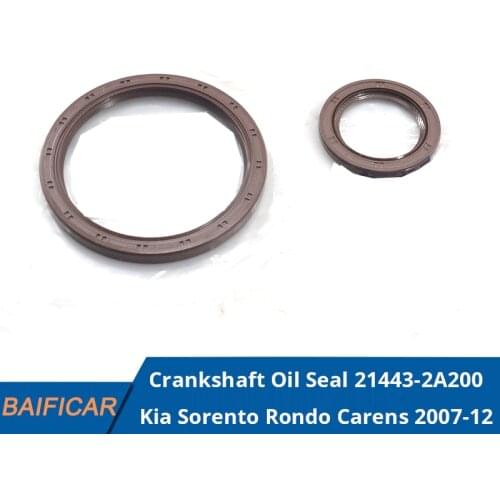Baificar Brand New Genuine Crankshaft Oil Seal 21443-2A200,21352-3C600 For Kia Sorento Rondo Carens 2007-2012