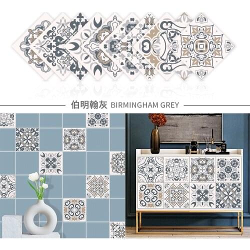 20x20 Self-Adhesive Wall Tile Decals Peel and Stick Tile Stickers Waterproof Backsplash Stickers for Kitchen Bathroom Decor