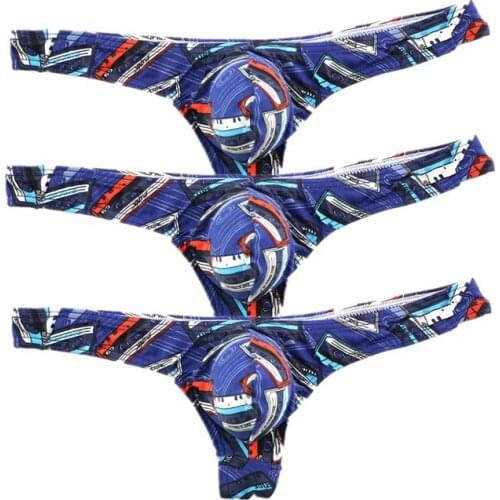 Sexy Mens Underwear Gay Thongs G-string Erotic Jockstrap Tangas Low Rise Underpants Slip Homme Panties T-back Thongs Bulge Pouch
