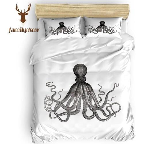 FamilyDecor DHL Free Shipping Octopus Cthulhu New YearS Day Living Room Microfiber Halloween Bedroom Toddler Womens Floral