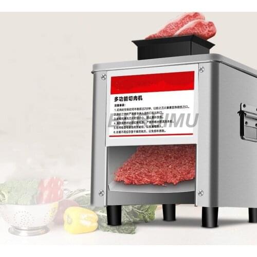 Automatic Fresh Beef Slicer Machine Pork Meat Mutton Cutting Slicing Maker Chicken Breast Slice Making Manufacturer