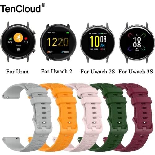 Replacement Strap For Umidigi Uwatch 2S/3S Band Bracelet For Umidigi Urun/Uwatch Wristband Silicone Loop Smart Watch Accessories