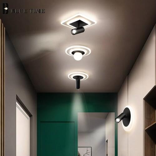 LED Ceiling Light Modern Home 110V 220V Ceiling Lamps for Aisle Corridor Light Living Room Bedroom Dining Room Lighting Fixtures