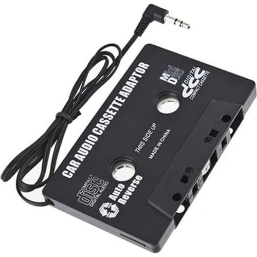 Universal Portable Car Cassette Tape Adapter for MP3 CD MD DVD for Clear Sound Car Accessories