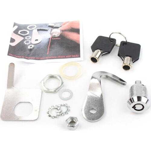 Motorbike Tour-Pak Pack Lock Key Replacement For Harley Davidson Touring 1993-2013 FLTRU FLHTC FLHTCU FLHTK FLTC FLTCU