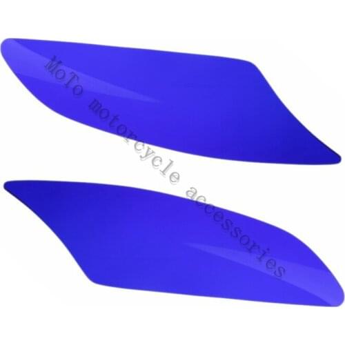 Motorcycle Headlight protection lens Cover Shield For YZF600 R6 2006 2007 BLUE