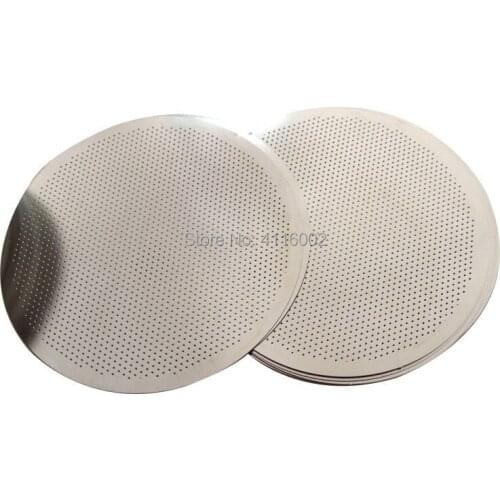 100pcs Steel Maker Replacement Mesh Filter Coffee Screen Filter Coffee Maker Filter Reusable Strainers