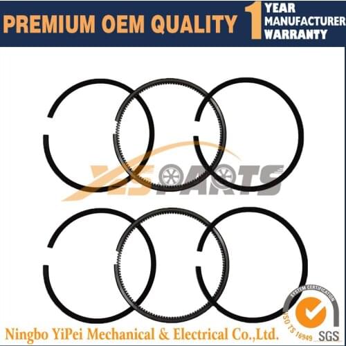 2 set Piston Ring STD 72mm for KUBOTA Z600