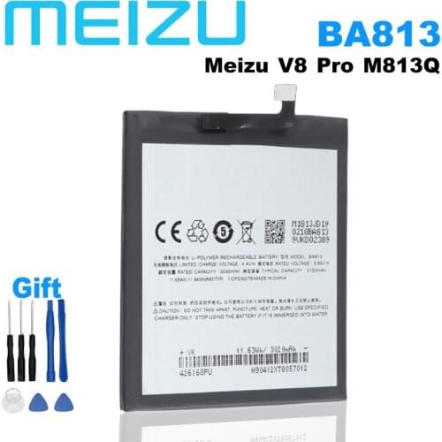BA813 3100mAh Meizu Original Mobile Phone Battery For Meizu V8 Pro M813Q Mobile Phone Latest Production High Quality Battery