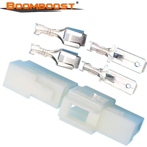 Automotive 2.8 Electrical Wire Connector Male Female Cable Terminal Plug Kits 2.8mm 2/6 pin For Motorcycle Ebike Car
