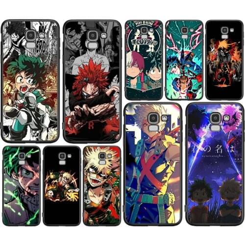 My hero academia For Samsung J8 J7 Duo J730 J6 J5 J530 J4 J3 J330 J2 Core Star Prime 2018 EU Plus Soft TPU Phone Case