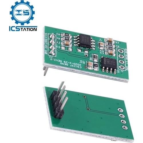 DC 5V 3.3V CS1237 24Bit 1 Channel ADC AD Module AD Converter Analog to Digital Signal Converter Development Board