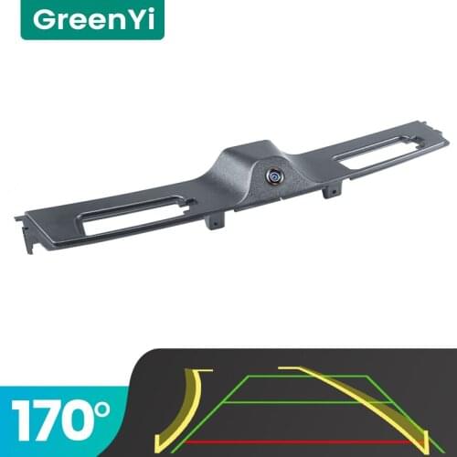 GreenYi Trajectory 170° AHD Car Rear View Camera for Jeep Compass MP 552 longitude 2016-2020 Night Vision Reverse Reversing 4pin