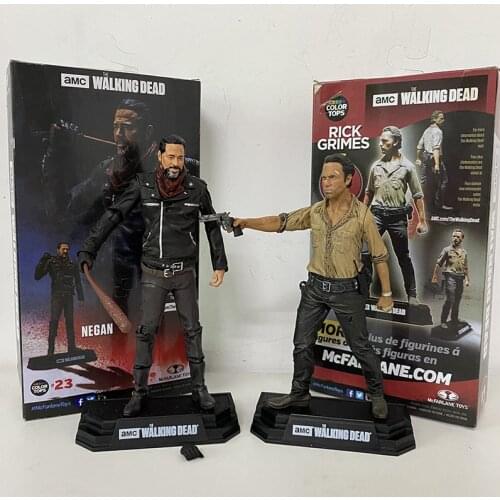 The Walking Dead Action Figure Rick Grimes Negan Collectible Model Toys