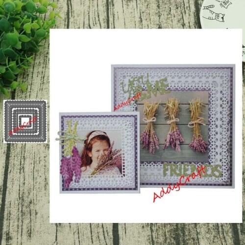 Metal cutting dies frame lace mold Scrapbook paper craft knife mould blade punch stencils die