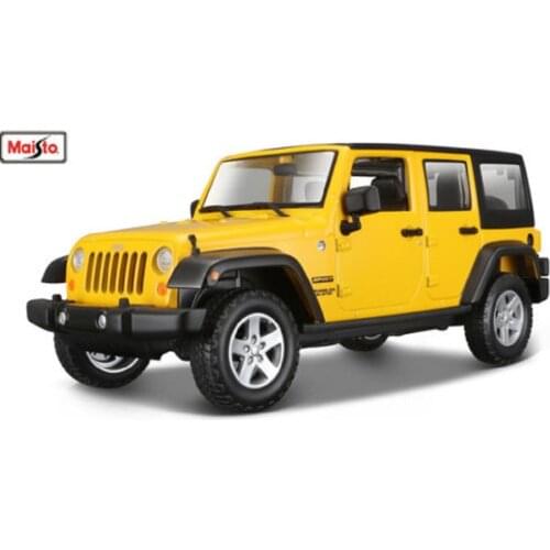 MAISTO TRUCKS 1:24 SCALE 2015 Jeep WRANGLER Limited DIECAST MODEL CAR NEW IN BOX