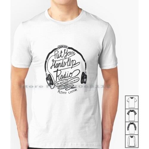 Put Your Hands Up Radio! Present Mic! T Shirt 100% Cotton Mic Mha Heroic Anime Boku No Hero Bnha Fanart Eraserhead Yamada