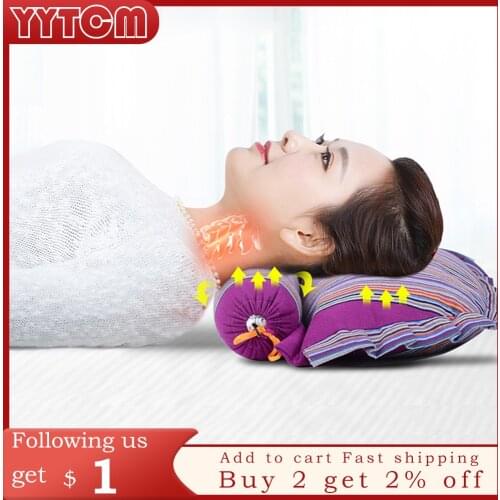 Moxa Pillow for sleep home filling pillow Genuine health care massage Neck Shoulder Back Body Electric Massage Cervical health