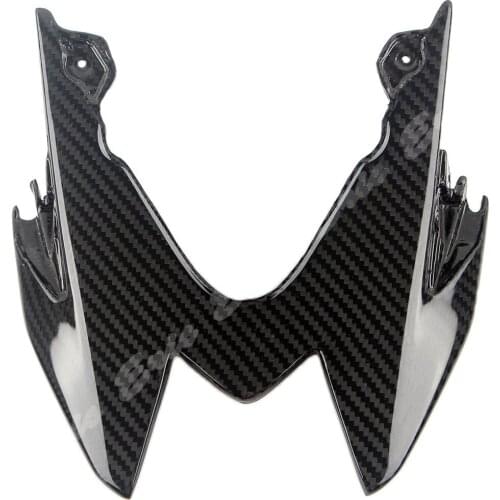 Pre-Preg 3K Twill Real Carbon Glossy Rear Seat Light Panel Cover For BMW S1000RR 2015 2016 2017 2018