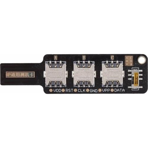 Repair Tools for Mobile Phone and Tablet, 3 in 1 SIM Mobile Phone IP Universal Test Card