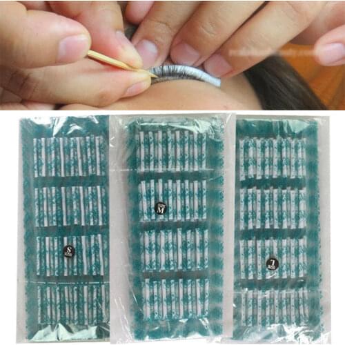 160pcs Rods False Eyelash Perming Curlers Curling Perm Sticky Cosmetic Salon Set