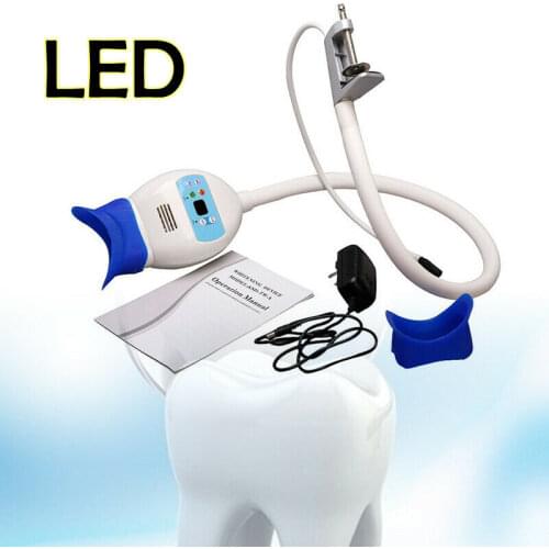 Dental Teeth Whitening LED Light Lamp Cold Bleaching Teeth Whitening Machine Accelerator Tool for Desk