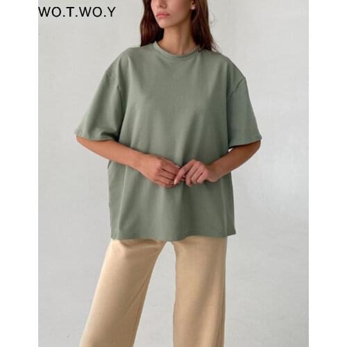 WO.T.WO.Y Womens Summer T-shirts