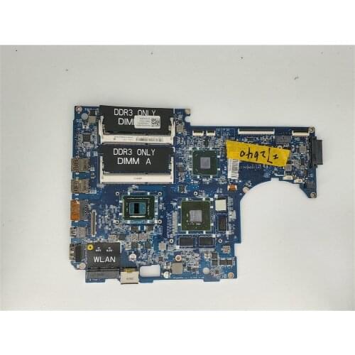 Yourui For Dell XPS 15Z L511Z Laptop motherboard CN-01XFF3 01XFF3 1XFF3 DASS8BMBAE1 with i7-2640m CPU DDR3 fully tested