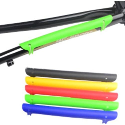 1PC Colorful Plastic Bike Chain Guard Protector Cycling Chain Stay Protector Care Frame Cover Guard Bicycle Riding Parts