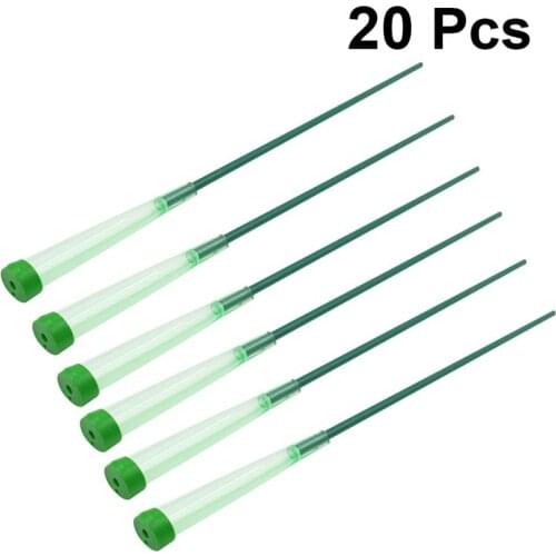 20PCS Durable Small Practical Water Tube Nutrition Tube Floral Tube Flower Holder for Flower Shop Florist