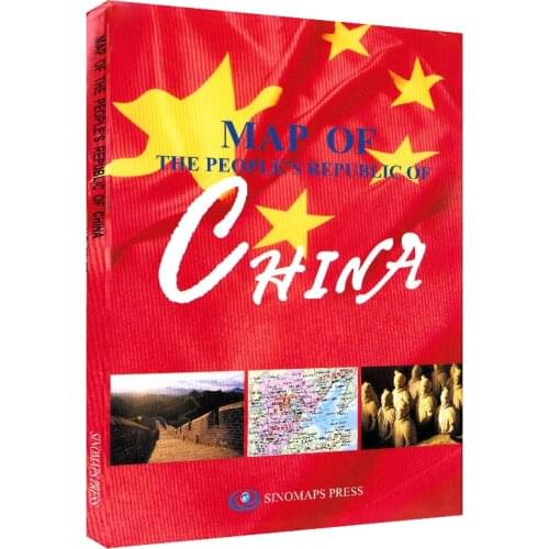 2019 New Hot Sale Map of the Peoples Republic of China( English Version) 1:9 000 000 Map of China in English