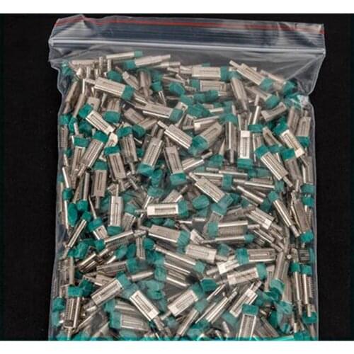 500 Sets Dental Lab Stone Model Work Use Double Twin Master Pins with Sleeves with Pindex Dental Lab Dowel Pin
