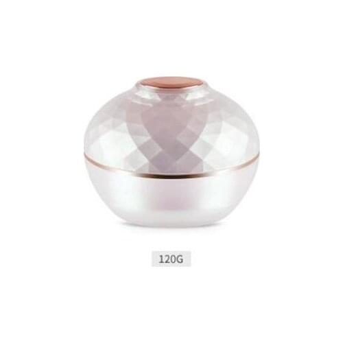 120g High Capacity Makeup Tool Acrylic Cream Jar High Grade Empty Sunscreen Box Travel Refillable Cosmetic Container 6pcs/lot