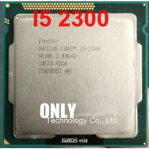 Free shipping Original for lntel I5 2300 CPU Processor Quad-Core 2.8Ghz L3=6M 95W Socket LGA 1155 Desktop CPU i5-2300