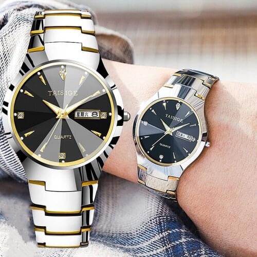 Часы мужские relogio masculinoungsten steel watch quartz strap watch precise travel time classic fashion waterproof versatile r