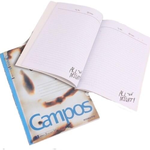 Cosplay Two Styles Anime My Hero Academia Notebook Midori Valley Iku Deku All Might Props Notebook Student Stationery Book