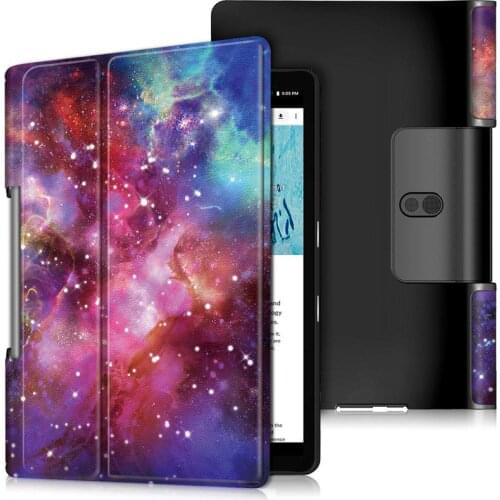 Magnetic Fold PU Leather Case For Lenovo Yoga Smart Tab YT-X705F YT-X705L 2019 Stand Cover for Lenovo Yoga Tab 5 10.1 inch Funda