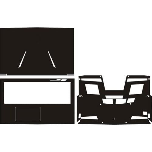 Carbon fiber Laptop Sticker Skin Decal Cover Protector for MECHREVO X10Ti-S 17"