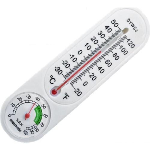 Wall Mounted Thermometer for Indoor Outdoor Home Garden Planting Humidity Meter Temperature Monitor Measurement Tool