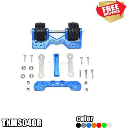 RC radio control car 89076-4 trax 1/10 MAXX metal frame wheelie bar adjustable option upgrade parts