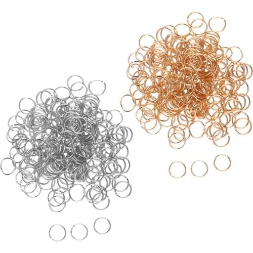 Lot 400 Hair Braid Rings Loop Clips Hair Hoops for Dreadlock Braiding